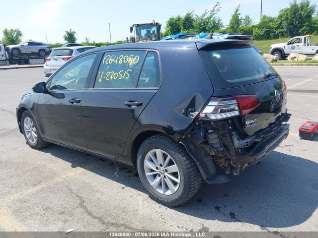 Aukcja sprzedaży 2018 Volkswagen Golf 1.8 Tsi Comfortline/1.8 Tsi Highline/1.8 Tsi Trendline, vin: 3VWG17AU8JM270515, numer aukcji: 12648080