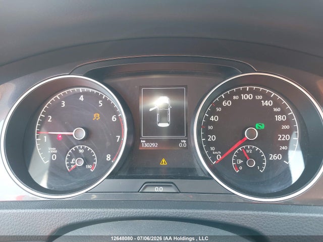 Aukcja sprzedaży 2018 Volkswagen Golf 1.8 Tsi Comfortline/1.8 Tsi Highline/1.8 Tsi Trendline, vin: 3VWG17AU8JM270515, numer aukcji: 12648080