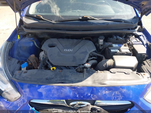 12657646 :رقم المزاد ، KMHCT5AE4CU037816 vin ، 2012 Hyundai Accent Gl مزاد بيع