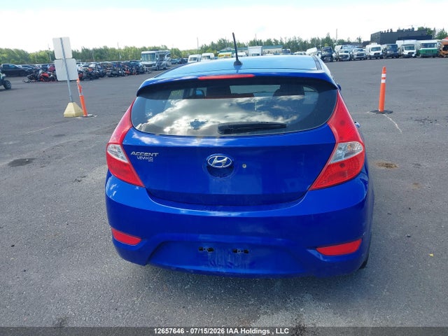 12657646 :رقم المزاد ، KMHCT5AE4CU037816 vin ، 2012 Hyundai Accent Gl مزاد بيع