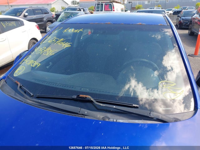12657646 :رقم المزاد ، KMHCT5AE4CU037816 vin ، 2012 Hyundai Accent Gl مزاد بيع