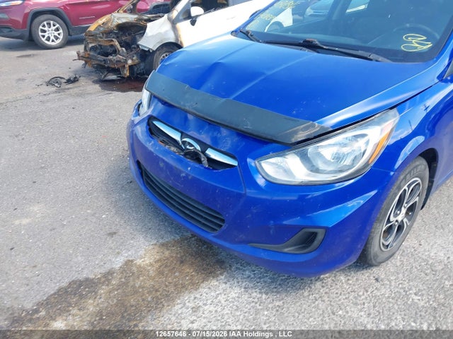 12657646 :رقم المزاد ، KMHCT5AE4CU037816 vin ، 2012 Hyundai Accent Gl مزاد بيع