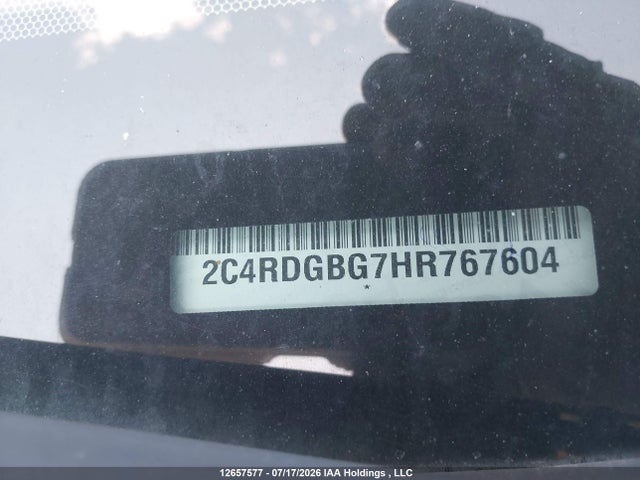 Dodge Grand Caravan Cvp/sxt 2017 2C4RDGBG7HR767604 Image 19
