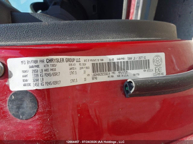 12664457 :رقم المزاد ، 1J8GR48K29C556610 vin ، 2009 Jeep Grand Cherokee Laredo مزاد بيع