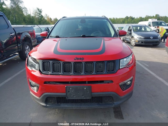12664459 :رقم المزاد ، 3C4NJDBB4JT307183 vin ، 2018 Jeep Compass Latitude مزاد بيع
