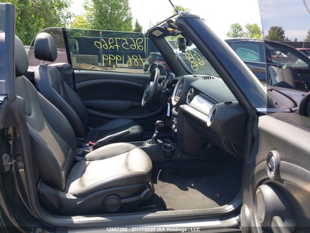 2015 Mini Convertible Cooper მანქანა იყიდება აუქციონზე, vin: WMWZN3C53FT861999, აუქციონის ნომერი: 12657260