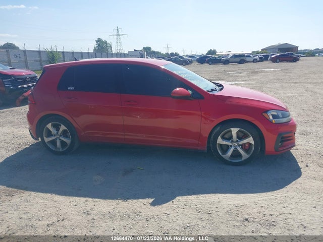 2019 Volkswagen Gti S/se/autobahn/rabbit Edition მანქანა იყიდება აუქციონზე, vin: 3VW6T7AU3KM024768, აუქციონის ნომერი: 12664470