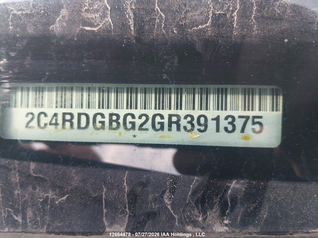 Dodge Grand Caravan Se 2016 2C4RDGBG2GR391375 Image 18