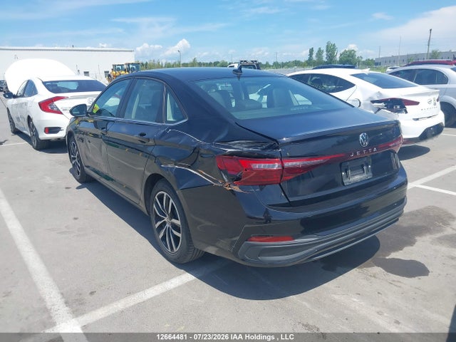 12664481 :رقم المزاد ، 3VWEX7BU6SM087815 vin ، 2025 Volkswagen Jetta Se مزاد بيع