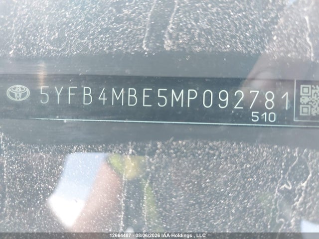 Toyota Corolla 2021 5YFB4MBE5MP092781 Image 18