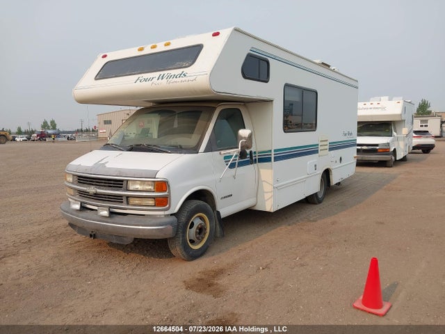 1998 Chevrolet Express G3500 მანქანა იყიდება აუქციონზე, vin: 1GBJG31J5W1081545, აუქციონის ნომერი: 12664504