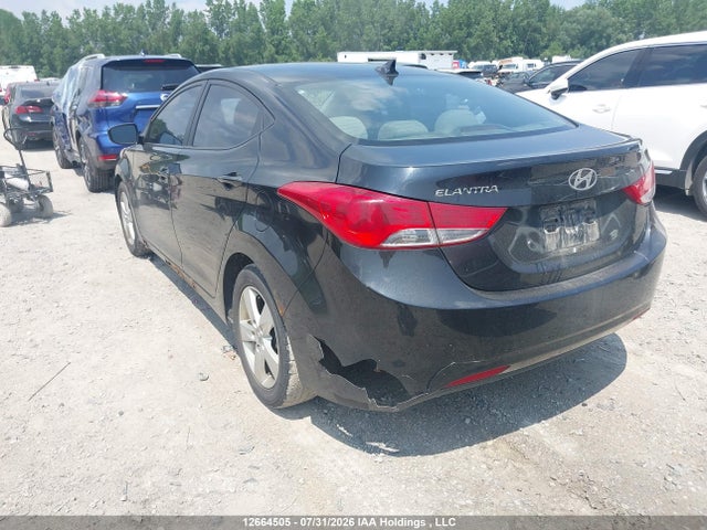 2012 Hyundai Elantra Gls/limited მანქანა იყიდება აუქციონზე, vin: 5NPDH4AE4CH116398, აუქციონის ნომერი: 12664505