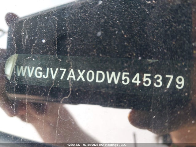12664527 :رقم المزاد ، WVGJV7AX0DW545379 vin ، 2013 Volkswagen Tiguan S/se/sel مزاد بيع