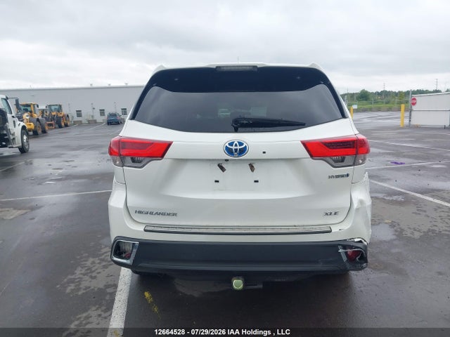 2019 Toyota Highlander Hybrid/xle მანქანა იყიდება აუქციონზე, vin: 5TDJGRFH3KS072652, აუქციონის ნომერი: 12664528