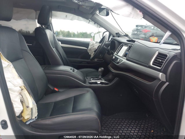 2019 Toyota Highlander Hybrid/xle მანქანა იყიდება აუქციონზე, vin: 5TDJGRFH3KS072652, აუქციონის ნომერი: 12664528