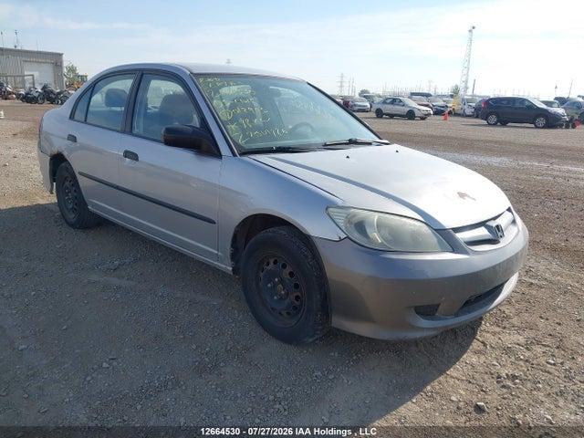 Aukcja sprzedaży 2005 Honda Civic Dx Vp, vin: 2HGES15355H012903, numer aukcji: 12664530