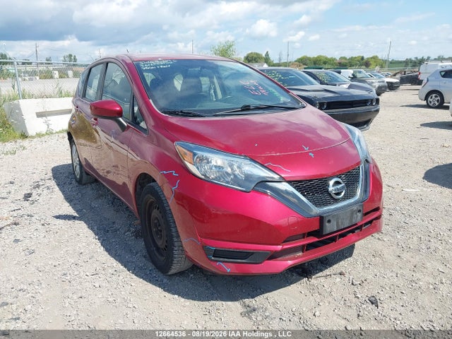 12664536 :رقم المزاد ، 3N1CE2CP8JL365634 vin ، 2018 Nissan Versa Note S/sr/sv مزاد بيع