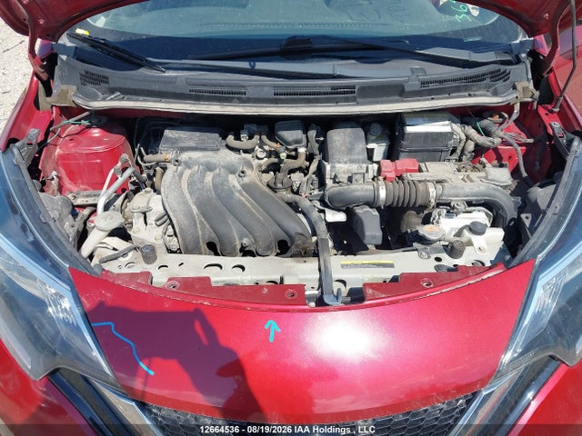 12664536 :رقم المزاد ، 3N1CE2CP8JL365634 vin ، 2018 Nissan Versa Note S/sr/sv مزاد بيع