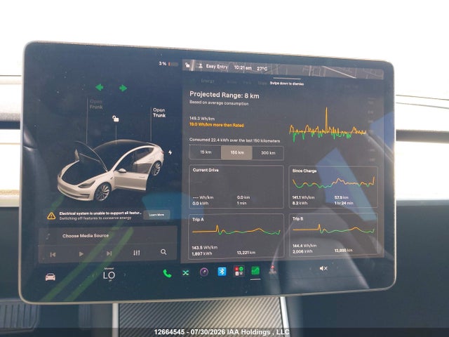 Aukcja sprzedaży 2020 Tesla Model 3 Standard Range Plus, vin: 5YJ3E1EA9LF718268, numer aukcji: 12664545