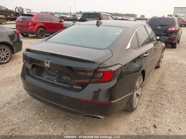 12664555 :رقم المزاد ، 1HGCV1F91JA808462 vin ، 2018 Honda Accord Touring مزاد بيع