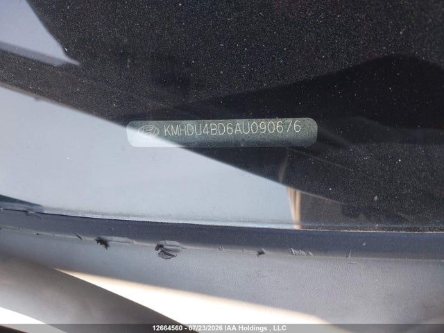 12664560 :رقم المزاد ، KMHDU4BD6AU090676 vin ، 2010 Hyundai Elantra Gl مزاد بيع