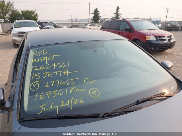 2015 Volkswagen Jetta 2.0l Trendline/2.0l Trendline+ მანქანა იყიდება აუქციონზე, vin: 3VW1K7AJ7FM277665, აუქციონის ნომერი: 12664561