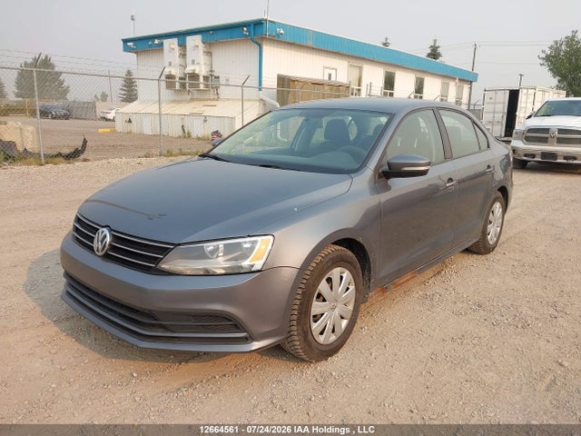 2015 Volkswagen Jetta 2.0l Trendline/2.0l Trendline+ მანქანა იყიდება აუქციონზე, vin: 3VW1K7AJ7FM277665, აუქციონის ნომერი: 12664561