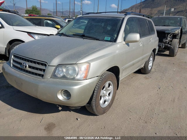 Продажа на аукционе авто 2003 Toyota Highlander, vin: JTEGD21A130052162, номер лота: 12664595