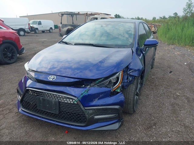 12664614 :رقم المزاد ، 5YFB4MBE7NP126513 vin ، 2022 Toyota Corolla Se مزاد بيع