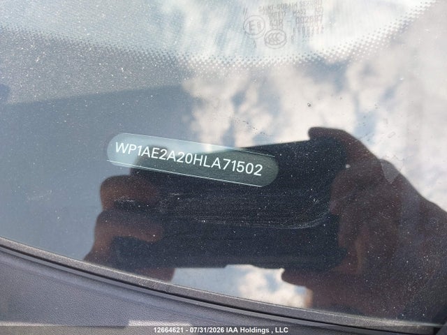 WP1AE2A20HLA71502 Porsche Cayenne Se Hybrid/platinum