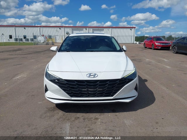 12664631 :رقم المزاد ، KMHLM4AG2NU315527 vin ، 2022 Hyundai Elantra Preferred Ivt With Sun And Tech Package مزاد بيع