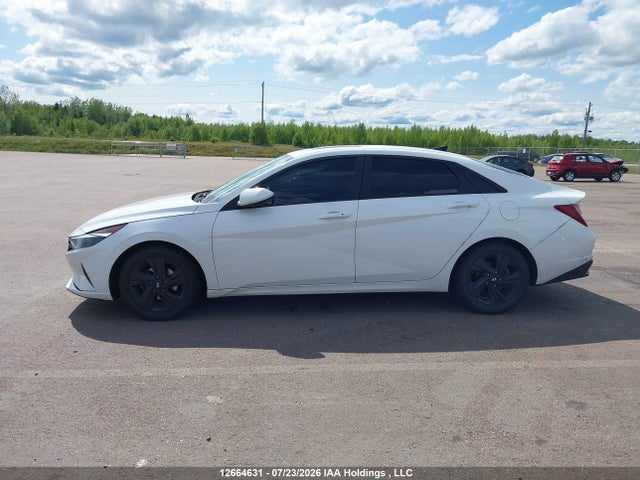 12664631 :رقم المزاد ، KMHLM4AG2NU315527 vin ، 2022 Hyundai Elantra Preferred Ivt With Sun And Tech Package مزاد بيع