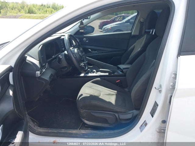 12664631 :رقم المزاد ، KMHLM4AG2NU315527 vin ، 2022 Hyundai Elantra Preferred Ivt With Sun And Tech Package مزاد بيع