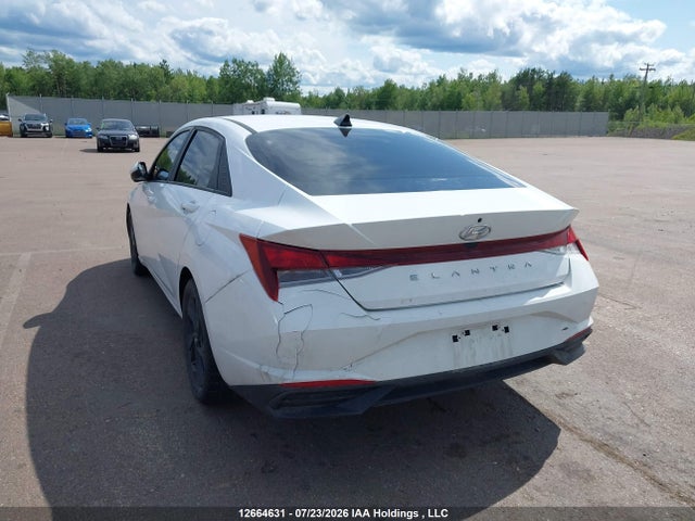 12664631 :رقم المزاد ، KMHLM4AG2NU315527 vin ، 2022 Hyundai Elantra Preferred Ivt With Sun And Tech Package مزاد بيع