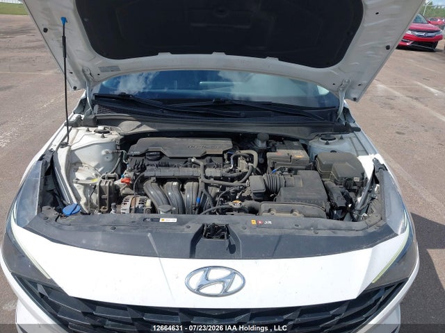 12664631 :رقم المزاد ، KMHLM4AG2NU315527 vin ، 2022 Hyundai Elantra Preferred Ivt With Sun And Tech Package مزاد بيع