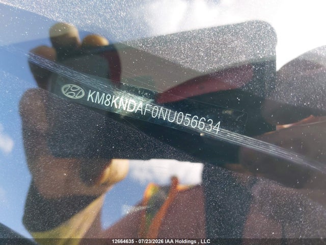 KM8KNDAF0NU056634 Hyundai Ioniq 5 Sel