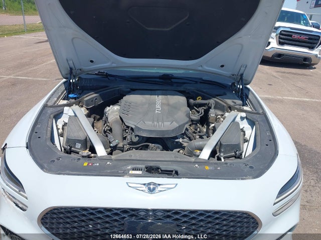 12664653 :رقم المزاد ، KMTG54TEXNU095456 vin ، 2022 Genesis G70 Sport Advanced/sport Prestige مزاد بيع