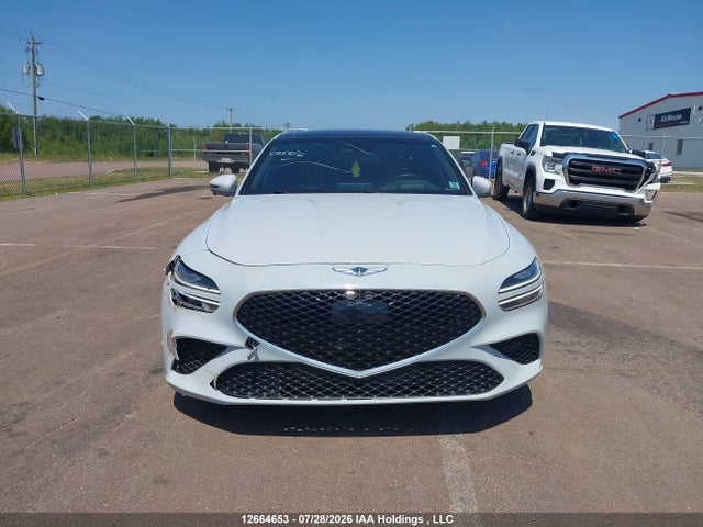 12664653 :رقم المزاد ، KMTG54TEXNU095456 vin ، 2022 Genesis G70 Sport Advanced/sport Prestige مزاد بيع
