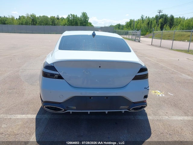 12664653 :رقم المزاد ، KMTG54TEXNU095456 vin ، 2022 Genesis G70 Sport Advanced/sport Prestige مزاد بيع