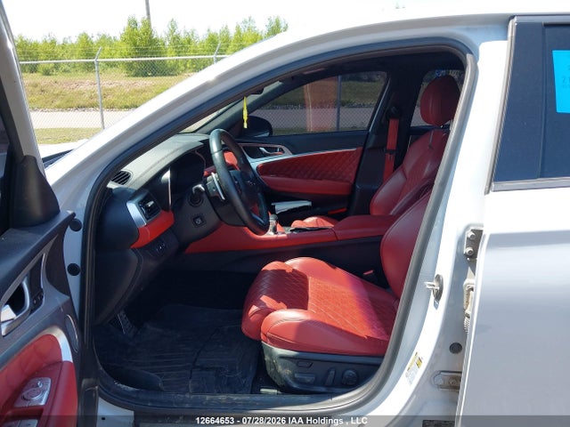 12664653 :رقم المزاد ، KMTG54TEXNU095456 vin ، 2022 Genesis G70 Sport Advanced/sport Prestige مزاد بيع