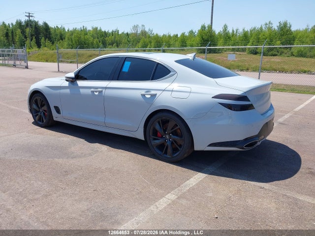 12664653 :رقم المزاد ، KMTG54TEXNU095456 vin ، 2022 Genesis G70 Sport Advanced/sport Prestige مزاد بيع