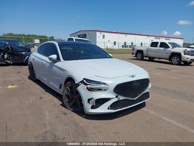 12664653 :رقم المزاد ، KMTG54TEXNU095456 vin ، 2022 Genesis G70 Sport Advanced/sport Prestige مزاد بيع