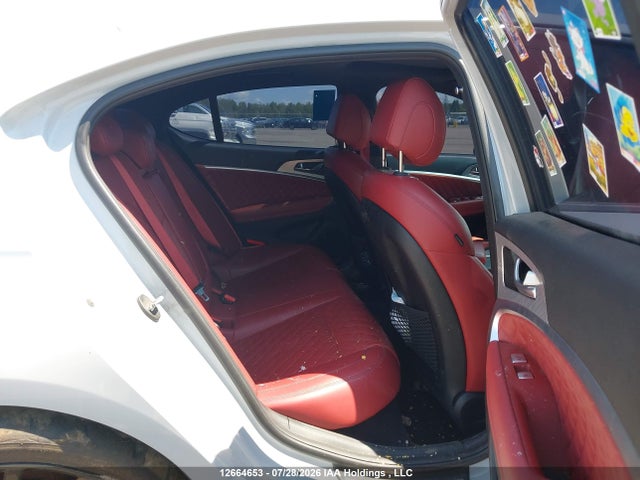 12664653 :رقم المزاد ، KMTG54TEXNU095456 vin ، 2022 Genesis G70 Sport Advanced/sport Prestige مزاد بيع