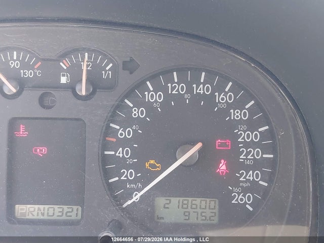 2004 Volkswagen Golf Gls მანქანა იყიდება აუქციონზე, vin: 9BWGL21JX44011990, აუქციონის ნომერი: 12664656