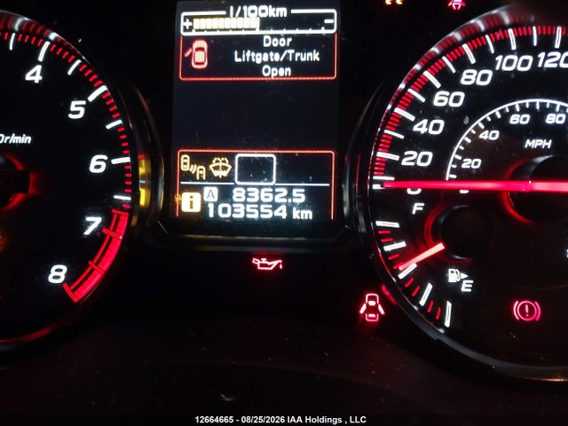 12664665 :رقم المزاد ، JF1VA1D64L9801446 vin ، 2020 Subaru Wrx Sport مزاد بيع