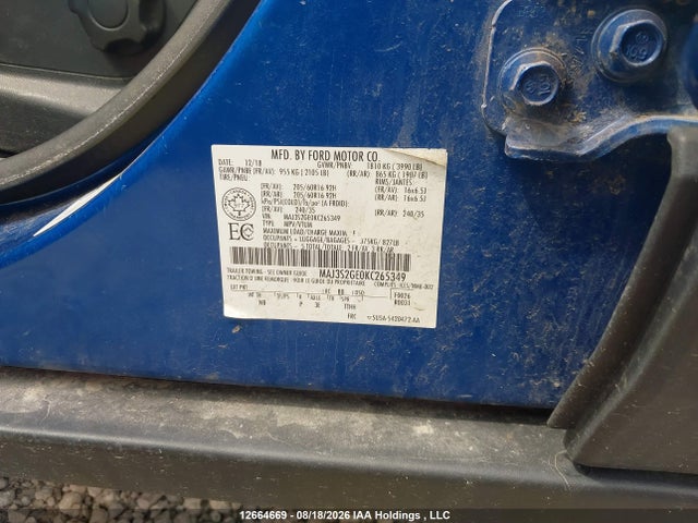 Ford Ecosport Se 2019 MAJ3S2GE0KC265349 Image 20