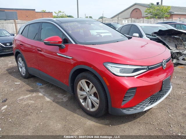 2021 Volkswagen Id.4 Pro S მანქანა იყიდება აუქციონზე, vin: WVGKMPE21MP058773, აუქციონის ნომერი: 12664672