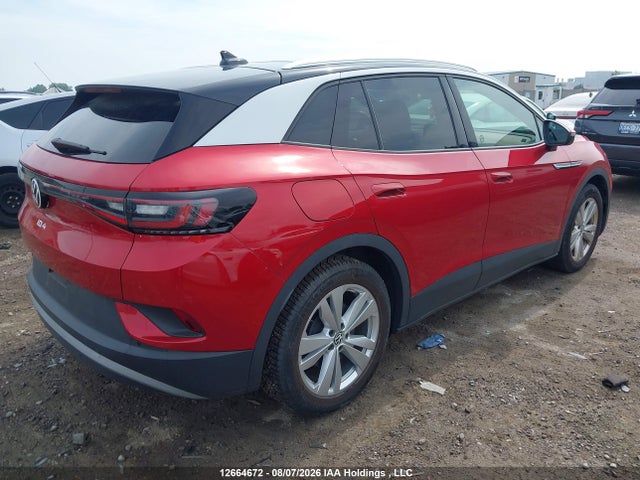 2021 Volkswagen Id.4 Pro S მანქანა იყიდება აუქციონზე, vin: WVGKMPE21MP058773, აუქციონის ნომერი: 12664672