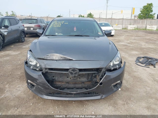 2015 Mazda Mazda3 Gs მანქანა იყიდება აუქციონზე, vin: 3MZBM1L75FM193583, აუქციონის ნომერი: 12664675