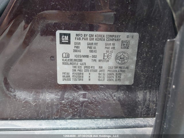 Buick Encore Preferred 2018 KL4CJESB2JB653080 Image 19